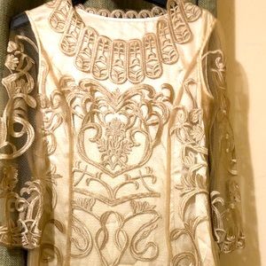 Beautiful lacy knee length dress